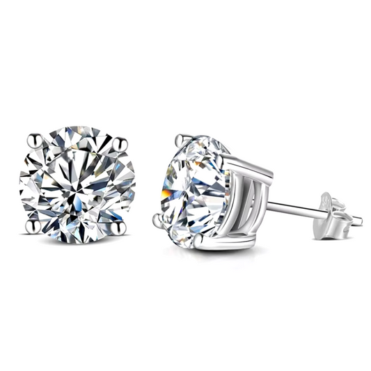 Moissanite Stud Earrings